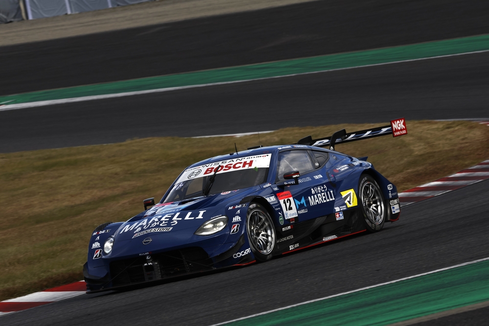 #12 MARELLI IMPUL Z / Bridgestone charged through the field to claim third #12 MARELLI IMPUL Z / Bridgestone charged through the field to claim third