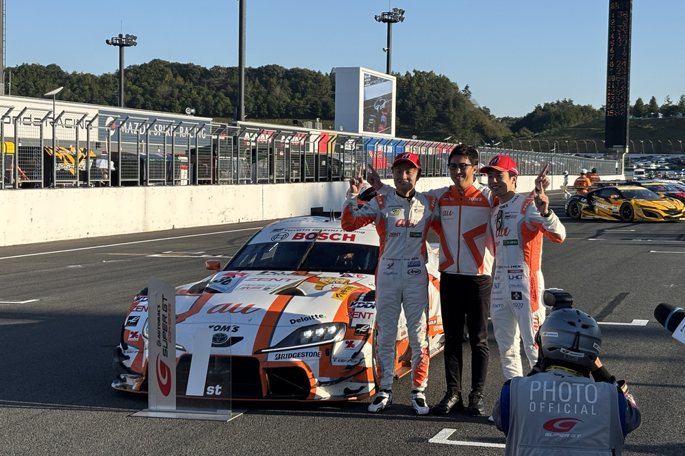 Team #36 au TOM'S GR Supra/Bridgestone on the grid Team #36 au TOM'S GR Supra/Bridgestone on the grid